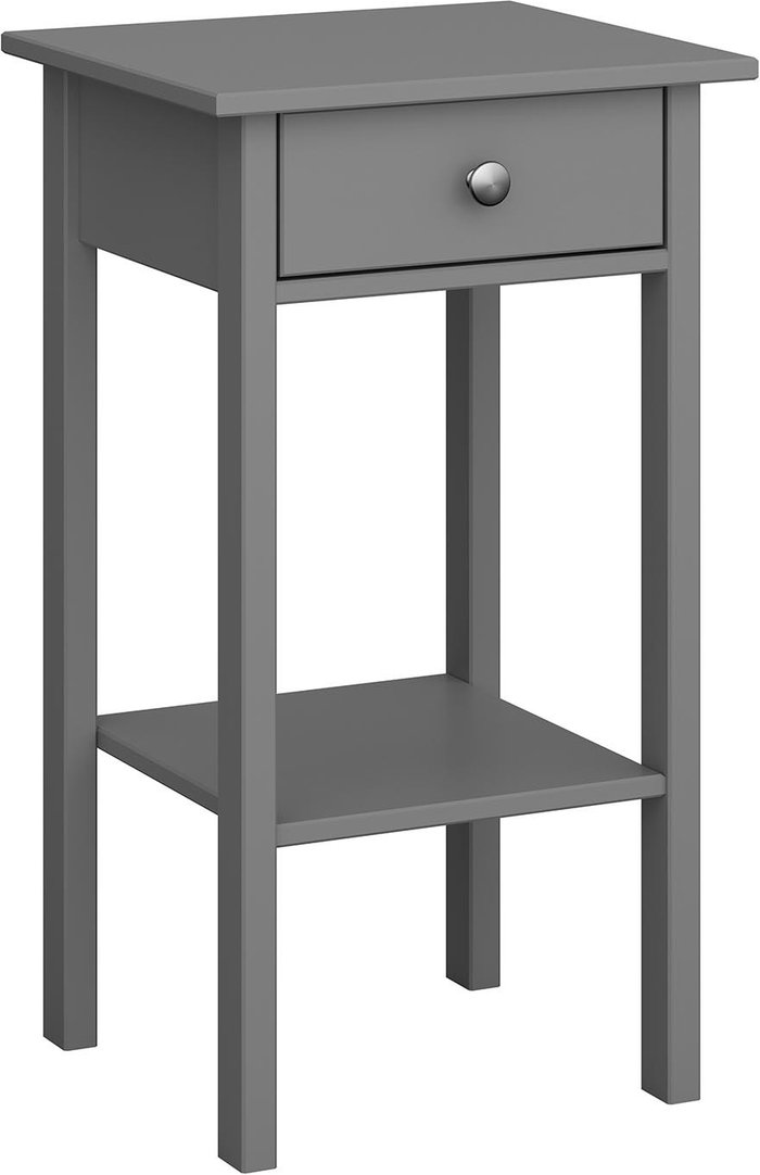 The Range | Furniture To Go Tromso 1-Drawer Nightstand - Grey Furniture To Go Tromso 1-Drawer Nightstand - Grey