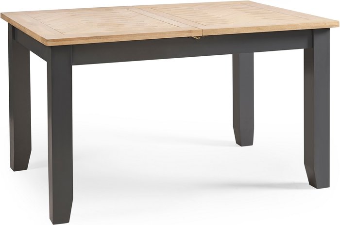The Range | Julian Bowen Bordeaux Extending Dining Table Dark Grey - Grey Julian Bowen Bordeaux Extending Dining Table Dark Grey - Grey