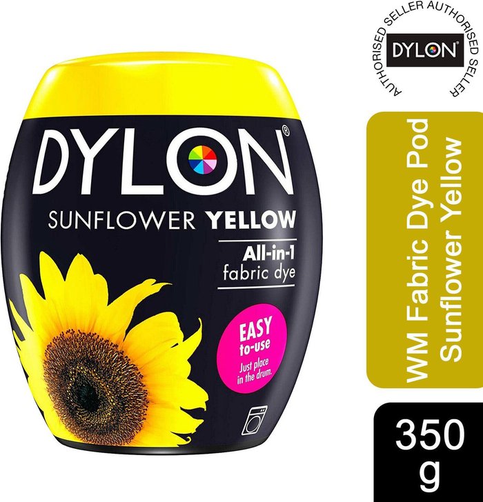 The Range | Dylon Dylon Sunflower Yellow Machine Dye Pod Yellow Dylon Dylon Sunflower Yellow Machine Dye Pod Yellow