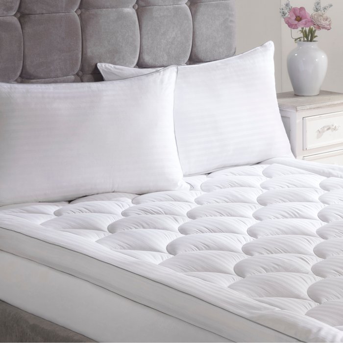 The Range | Cascade Home 5 Star Australian Wool Topper - White / King Cascade Home 5 Star Australian Wool Topper - White / King