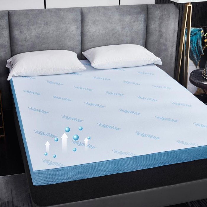 The Range | Ezysleep Ezysleep Air Flow Memory Foam Mattress Topper Small Double 1 Inch Ezysleep Ezysleep Air Flow Memory Foam Mattress Topper Small Double 1 Inch