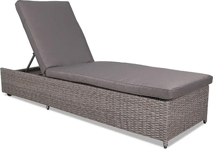 The Range | Royalcraft Royalcraft Paris Adjustable Rattan Sunlounger - Grey Royalcraft Royalcraft Paris Adjustable Rattan Sunlounger - Grey