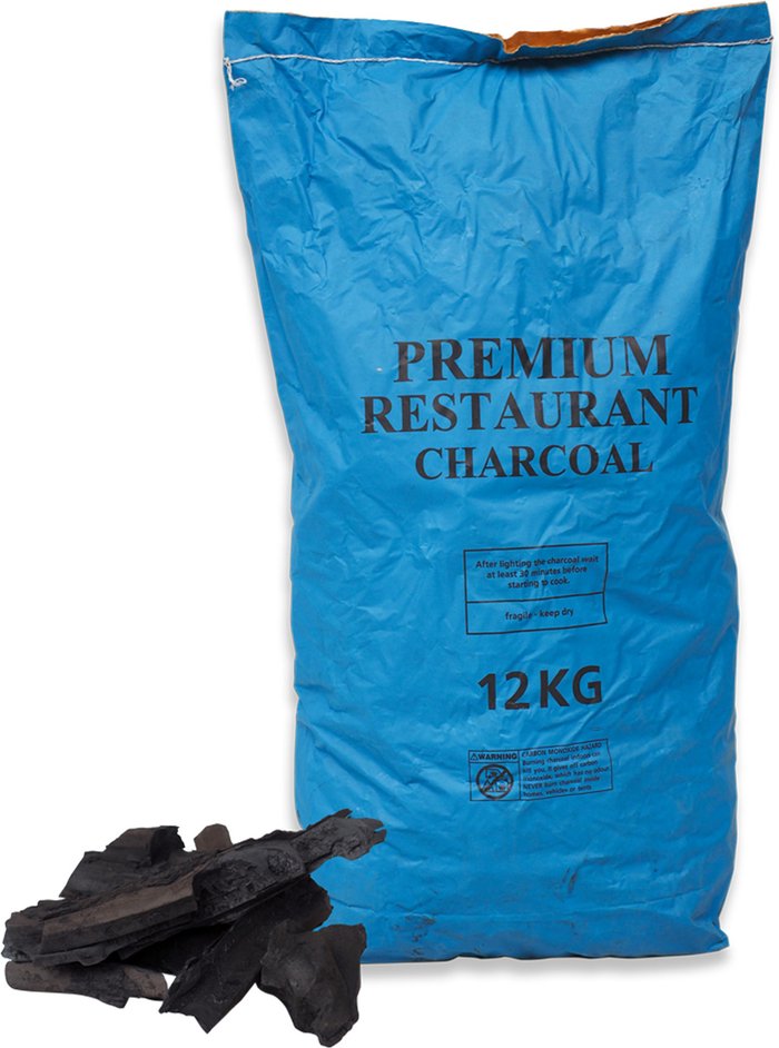 The Range | Warma Blue Bag Lumpwood Restaurant Charcoal - Black Warma Blue Bag Lumpwood Restaurant Charcoal - Black