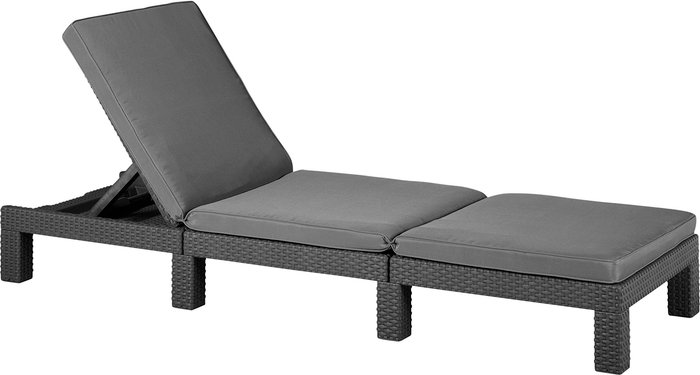 The Range | Keter Keter Daytona Sunbed - Grey Keter Keter Daytona Sunbed - Grey