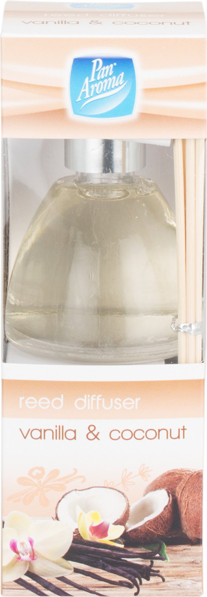 The Range | Pan Aroma Pan Aroma Dome Reed Diffuser - Vanilla & Coconut Pan Aroma Pan Aroma Dome Reed Diffuser - Vanilla & Coconut