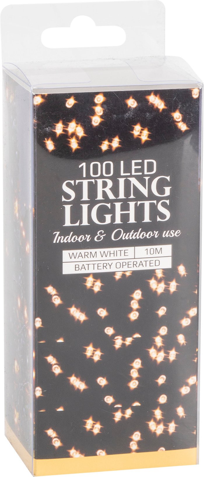 The Range | 100 LED Indoor and Outdoor Light String - Warm white 100 LED Indoor and Outdoor Light String - Warm white