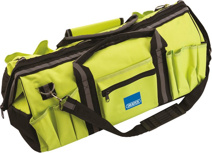 The Range | Draper Draper Expert HVTB Hi Vis Tool Bag Draper Draper Expert HVTB Hi Vis Tool Bag