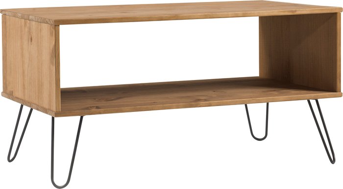 The Range | Core Products Augusta Open Coffee Table - Antique waxed pine Core Products Augusta Open Coffee Table - Antique waxed pine