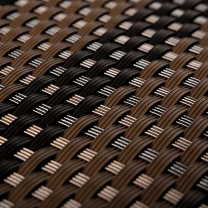 The Range | RattanArt Artificial 1m Poly Rattan Weave Privacy Screen - Brown RattanArt Artificial 1m Poly Rattan Weave Privacy Screen - Brown