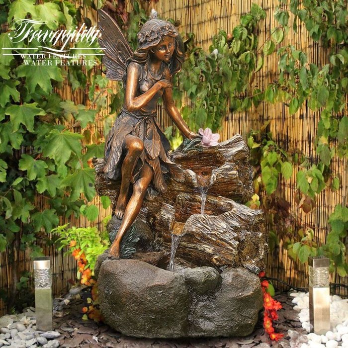 The Range | Tranquility Tranquility Pixi Fairy Solar Powered Water Feature Tranquility Tranquility Pixi Fairy Solar Powered Water Feature