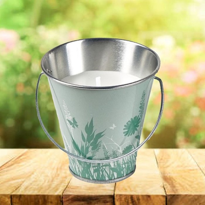 The Range | Zero In Mini Citronella Bucket Candle Green - Green / 1 Zero In Mini Citronella Bucket Candle Green - Green / 1