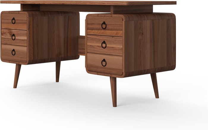 The Range | Alphason Somerset Desk Beige Alphason Somerset Desk Beige