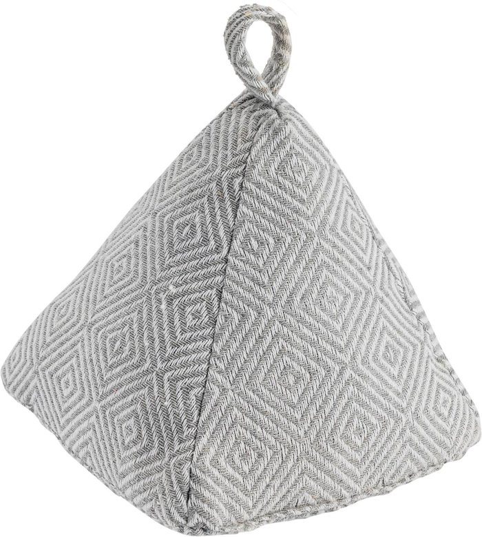 The Range | Nicola Spring 20cm Chevron Door Stop - Grey Nicola Spring 20cm Chevron Door Stop - Grey