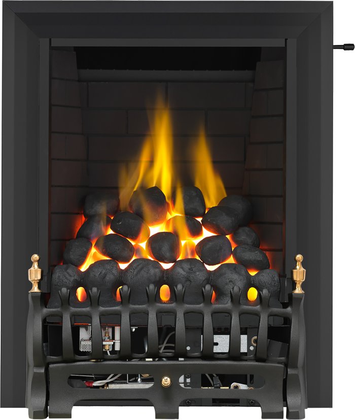 The Range | Focal Point Fires Focal Point Blenheim Full Depth Slide Gas Fire - Black Focal Point Fires Focal Point Blenheim Full Depth Slide Gas Fire - Black
