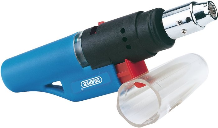 The Range | Draper Draper Flameless Gas Torch - Blue Draper Draper Flameless Gas Torch - Blue