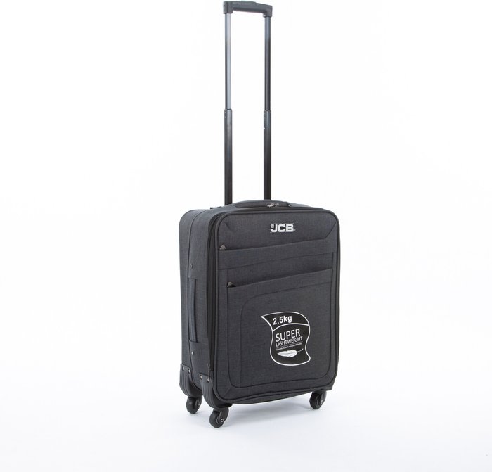 The Range | JCB JCB Ultralite Trolley Case - Black / Small JCB JCB Ultralite Trolley Case - Black / Small