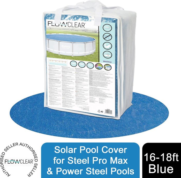 The Range | Bestway Bestway Flowclear Pro Pool Cover - Rectangular - 462 cm, Round Bestway Bestway Flowclear Pro Pool Cover - Rectangular - 462 cm, Round