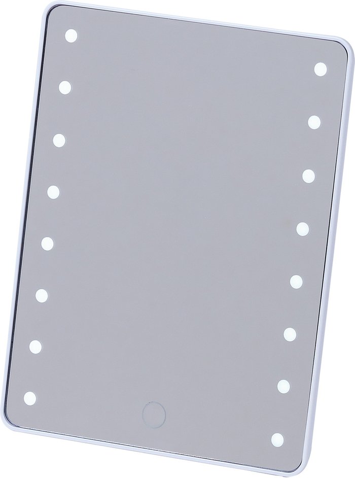 The Range | Showerdrape Vegas Vanity Makeup Mirror With LED Lights - White Showerdrape Vegas Vanity Makeup Mirror With LED Lights - White