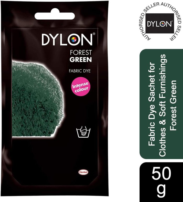 The Range | Dylon Dylon Hand Fabric Dye - Forest Green Dylon Dylon Hand Fabric Dye - Forest Green