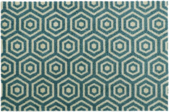 The Range | JVL Jvl Mega Door Mat 50 X 75 Cm, Geo Hex JVL Jvl Mega Door Mat 50 X 75 Cm, Geo Hex