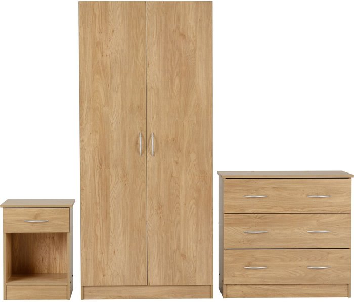 The Range | Seconique Bellingham Bedroom Set - Oak Effect Seconique Bellingham Bedroom Set - Oak Effect