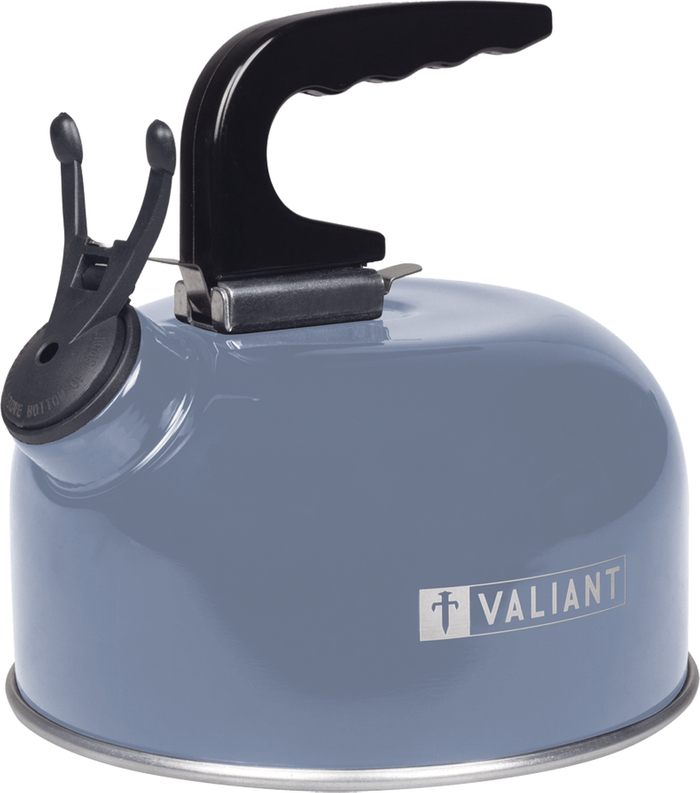 The Range | Valiant Valiant Portable Camping Kettle - Blue Valiant Valiant Portable Camping Kettle - Blue