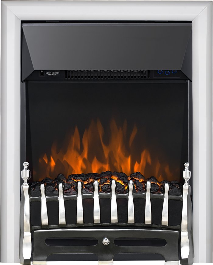 The Range | Focal Point Fires Focal Point Blenheim LED Inset Remote Fire - Chrome Focal Point Fires Focal Point Blenheim LED Inset Remote Fire - Chrome