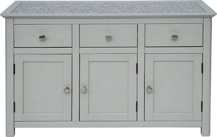 The Range | Core Products Core Products Perth 3 Door Sideboard With 3 Drawers Stone Top Grey Core Products Core Products Perth 3 Door Sideboard With 3 Drawers Stone Top Grey