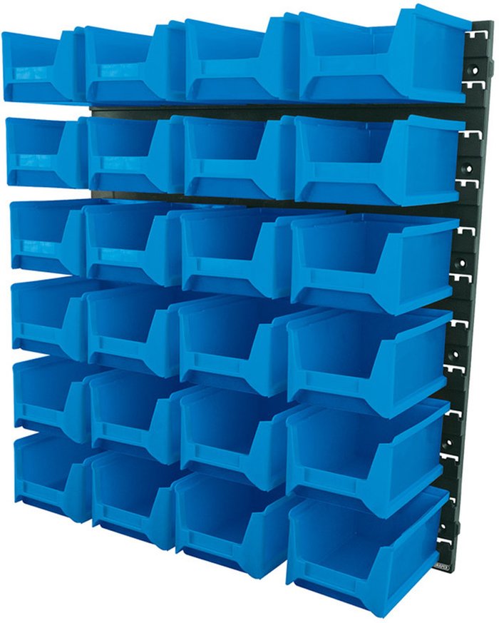 The Range | Draper Draper 24 Bins Wall Storage Unit Draper Draper 24 Bins Wall Storage Unit