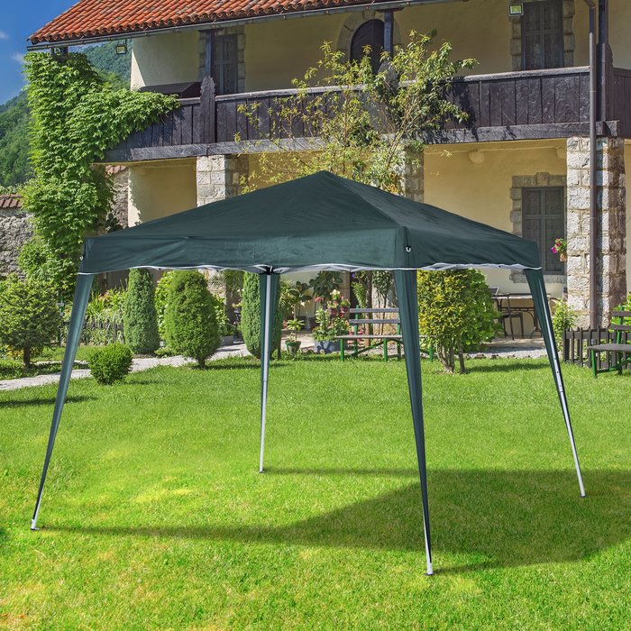 The Range | Outsunny Outsunny 3X3M Pop Up Tent Gazebo Shelter Event Garden Camping Portable - Green Outsunny Outsunny 3X3M Pop Up Tent Gazebo Shelter Event Garden Camping Portable - Green