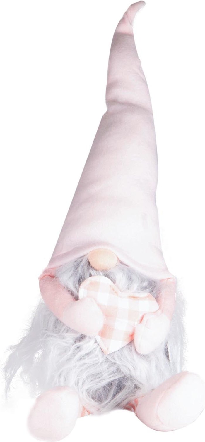 The Range | Festive Blush Heart Gonk Doorstop Festive Blush Heart Gonk Doorstop