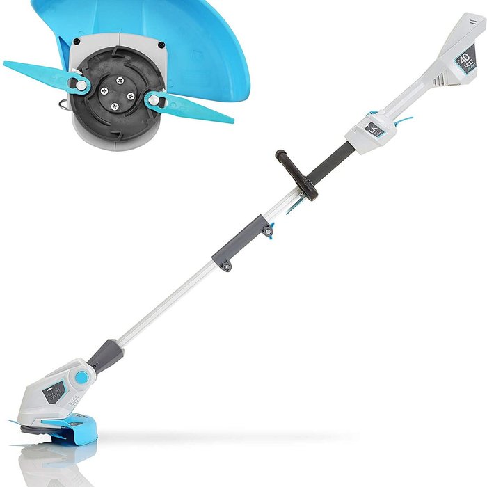 The Range | Swift Garden Swift 40V Cordless Grass Trimmer, Without Battery and Charger - Blue Swift Garden Swift 40V Cordless Grass Trimmer, Without Battery and Charger - Blue