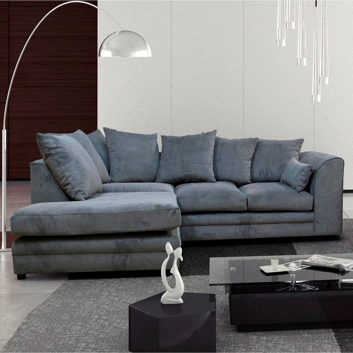 The Range | Chelsea Corner Sofa Grey or Beige - Grey / Left-hand Chelsea Corner Sofa Grey or Beige - Grey / Left-hand