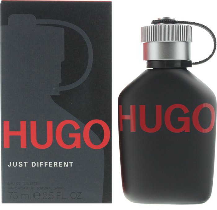 The Range | Hugo Boss Hugo Boss Just Different Eau De Toilette 75ml Spray - Black Hugo Boss Hugo Boss Just Different Eau De Toilette 75ml Spray - Black