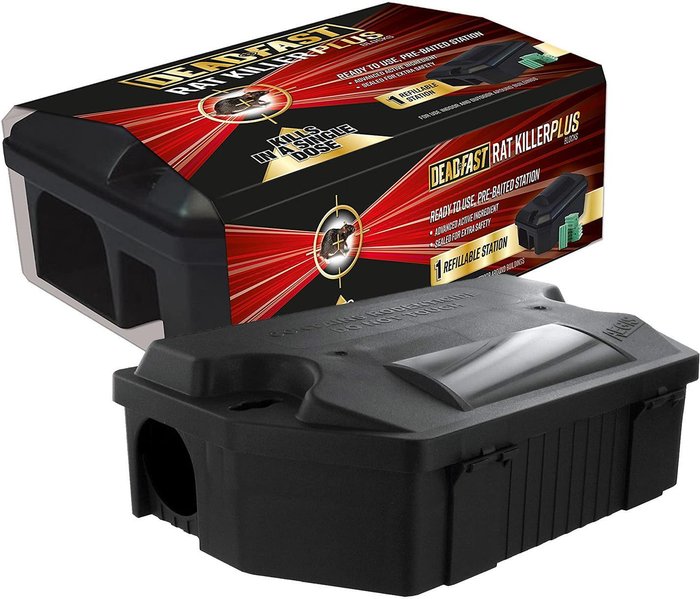 The Range | Deadfast Rat Killer Plus Blocks Bait Station Outdoor Waether Proof 100G Deadfast Rat Killer Plus Blocks Bait Station Outdoor Waether Proof 100G