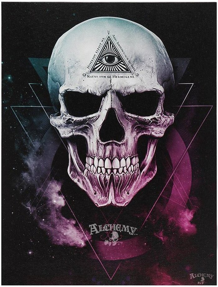 The Range | KDMK The Void Canvas Plaque By Alchemy - Pink KDMK The Void Canvas Plaque By Alchemy - Pink