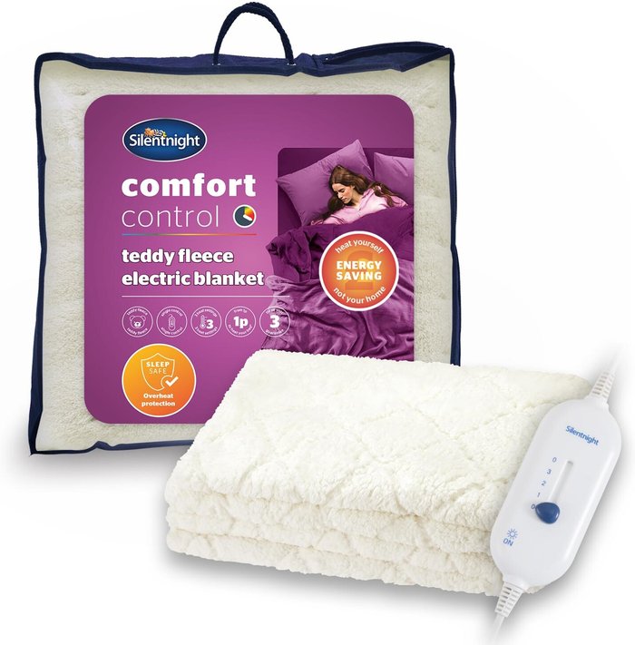 The Range | Silentnight Silentnight Comfort Control Fleecy Electric Blanket Silentnight Silentnight Comfort Control Fleecy Electric Blanket