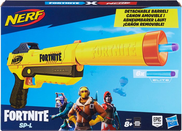 The Range | NERF Nerf Bach SP-L Fortnite Pistol NERF Nerf Bach SP-L Fortnite Pistol
