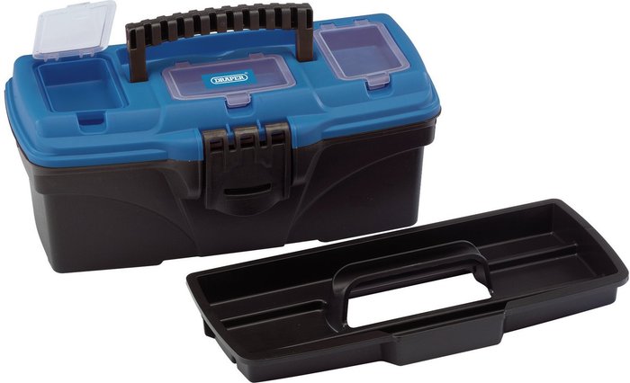 The Range | Draper Draper Plastic Tool Box and Tote Tray 320mm Draper Draper Plastic Tool Box and Tote Tray 320mm