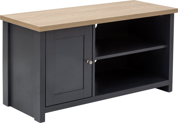 The Range | Lancaster Small TV Cabinet - Slate Blue Lancaster Small TV Cabinet - Slate Blue