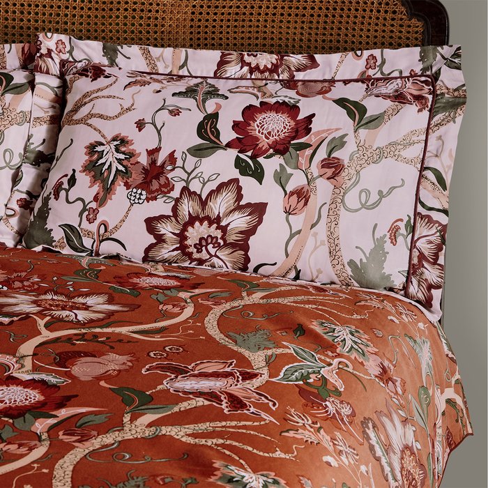 The Range | Paoletti Paoletti Botanist 200 Thread Count Oxford Pillowcase Pair Cotton Rust Paoletti Paoletti Botanist 200 Thread Count Oxford Pillowcase Pair Cotton Rust
