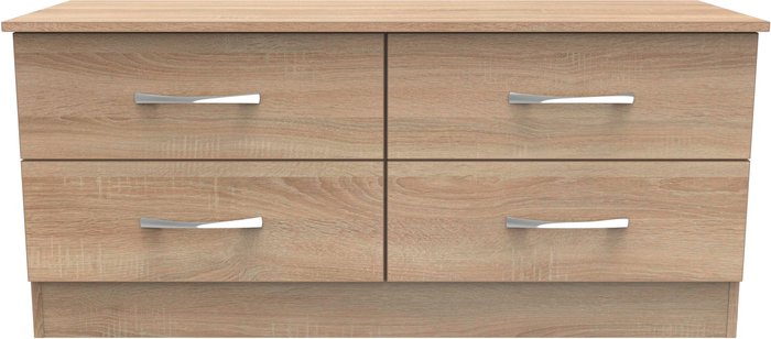 The Range | Avon Ready Assembled 4 Drawer Bed Box - Bardolino (Light Oak) Avon Ready Assembled 4 Drawer Bed Box - Bardolino (Light Oak)