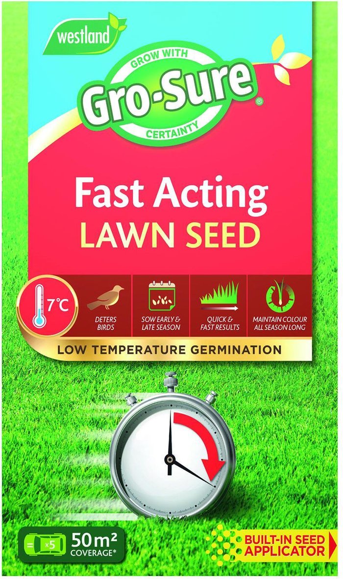 The Range | Westland Gro-Sure Fast Acting Lawn Seed Westland Gro-Sure Fast Acting Lawn Seed