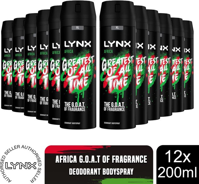 The Range | Lynx Lynx Africa Body Spray - 200ml Lynx Lynx Africa Body Spray - 200ml