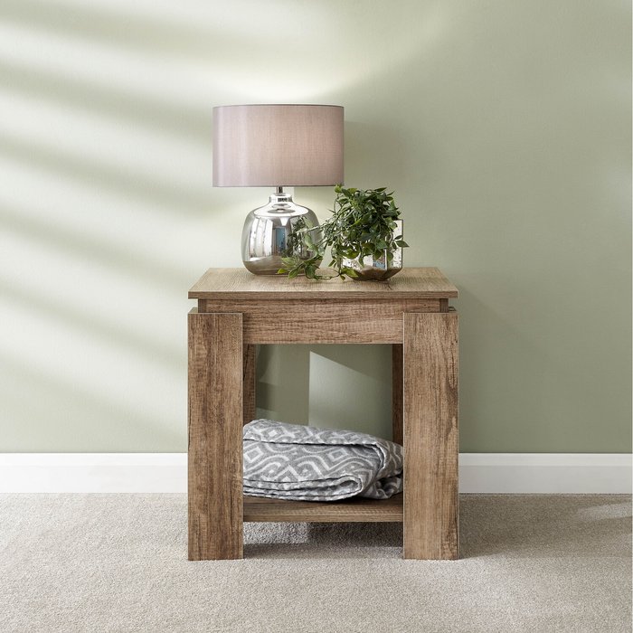 The Range | Canyon Oak Lamp Table - Oak Canyon Oak Lamp Table - Oak