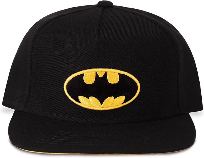 The Range | DC COMICS DC COMICS Batman Logo Patch with Cape Novelty Cap - Black DC COMICS DC COMICS Batman Logo Patch with Cape Novelty Cap - Black