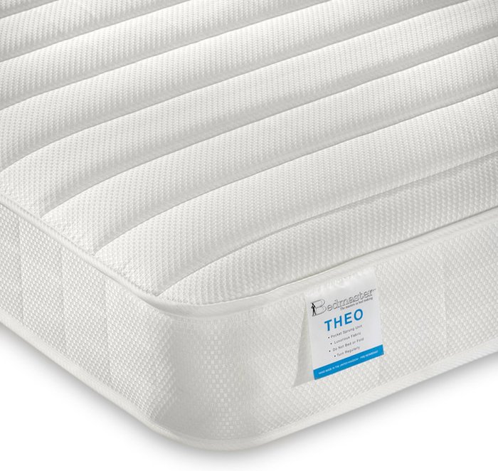 The Range | Theo Pocket Sprung Low Profile Mattress Single Theo Pocket Sprung Low Profile Mattress Single