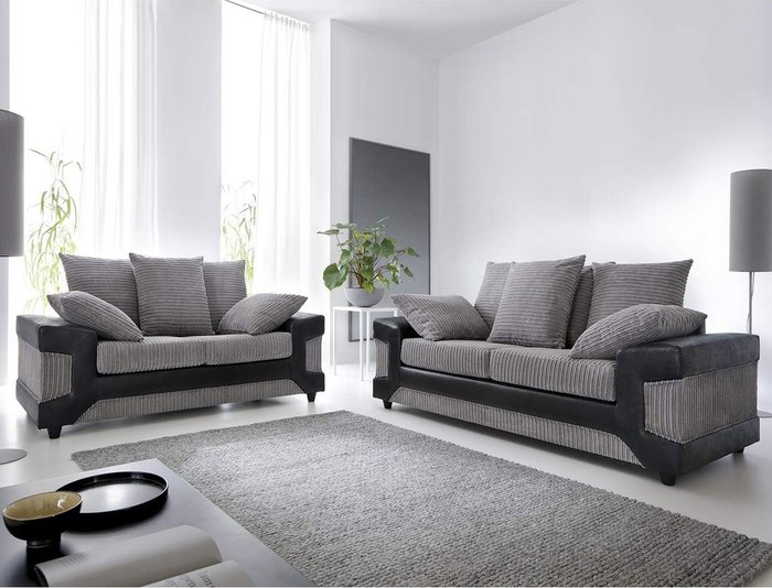 The Range | Bella Crushed velvet Right-hand Corner Sofa - Silver Bella Crushed velvet Right-hand Corner Sofa - Silver