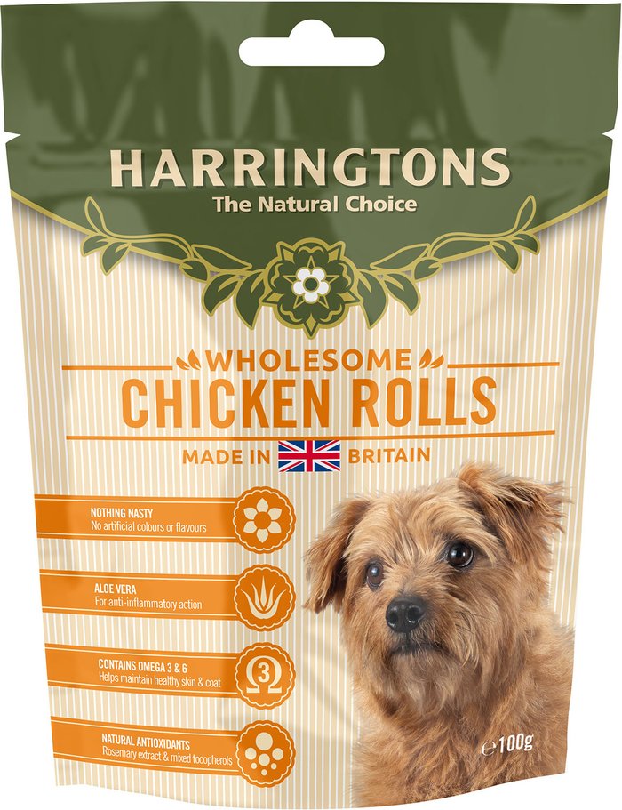 The Range | Harringtons Harringtons Chicken Roll Dog Treats Harringtons Harringtons Chicken Roll Dog Treats