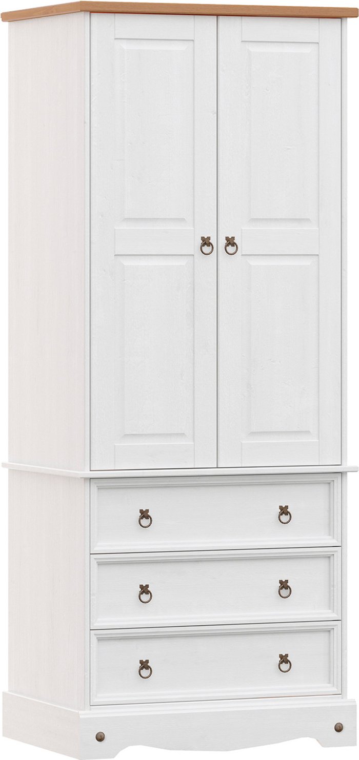 The Range | Core Products Core Products Corona White 2 Door 3 Drawer Wardrobe Core Products Core Products Corona White 2 Door 3 Drawer Wardrobe